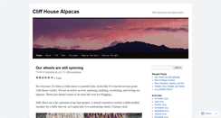 Desktop Screenshot of cliffhousealpacas.com